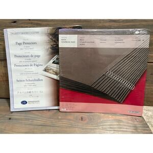 Creative Memories Black 12x12 15 pages premier scrapbook pages NEW